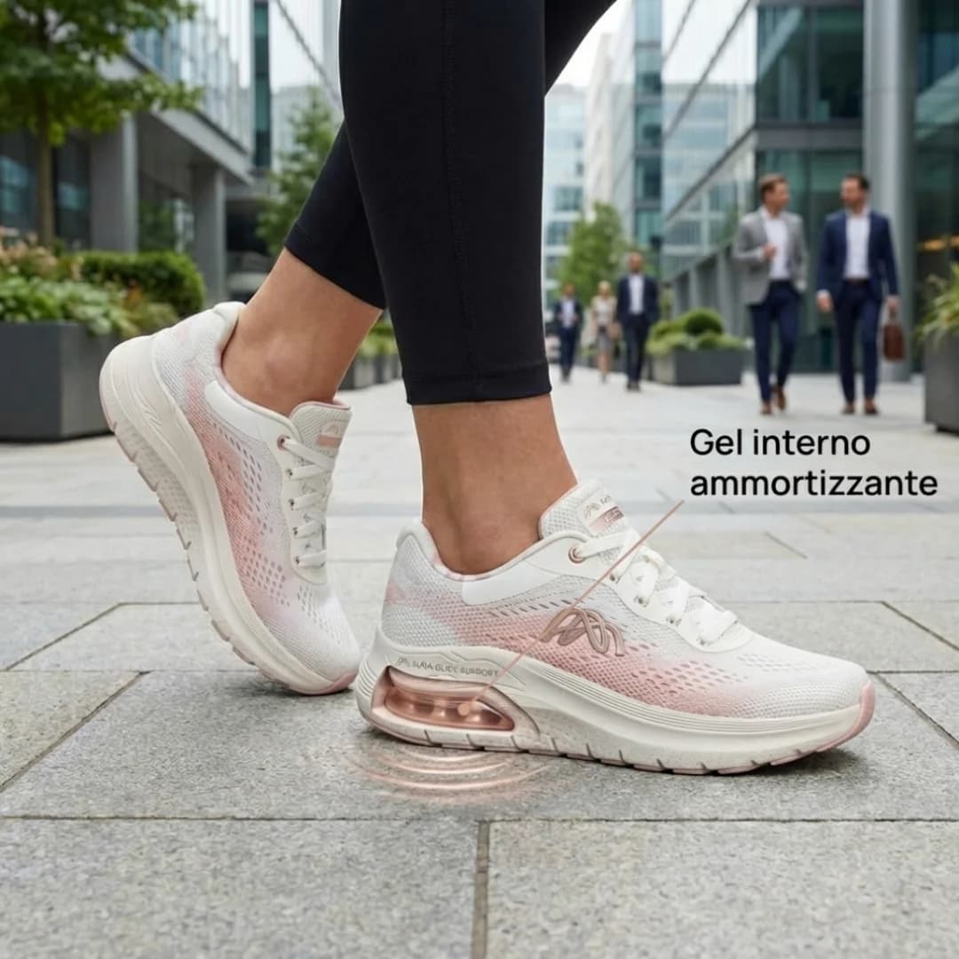 Gel interno ammortizzante anti-fatica