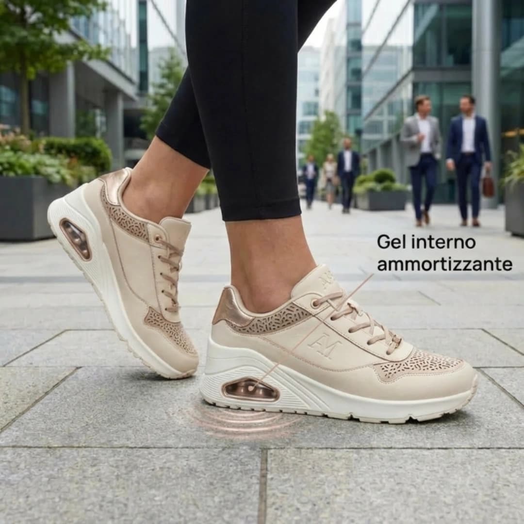 Gel interno ammortizzante anti-affaticamento