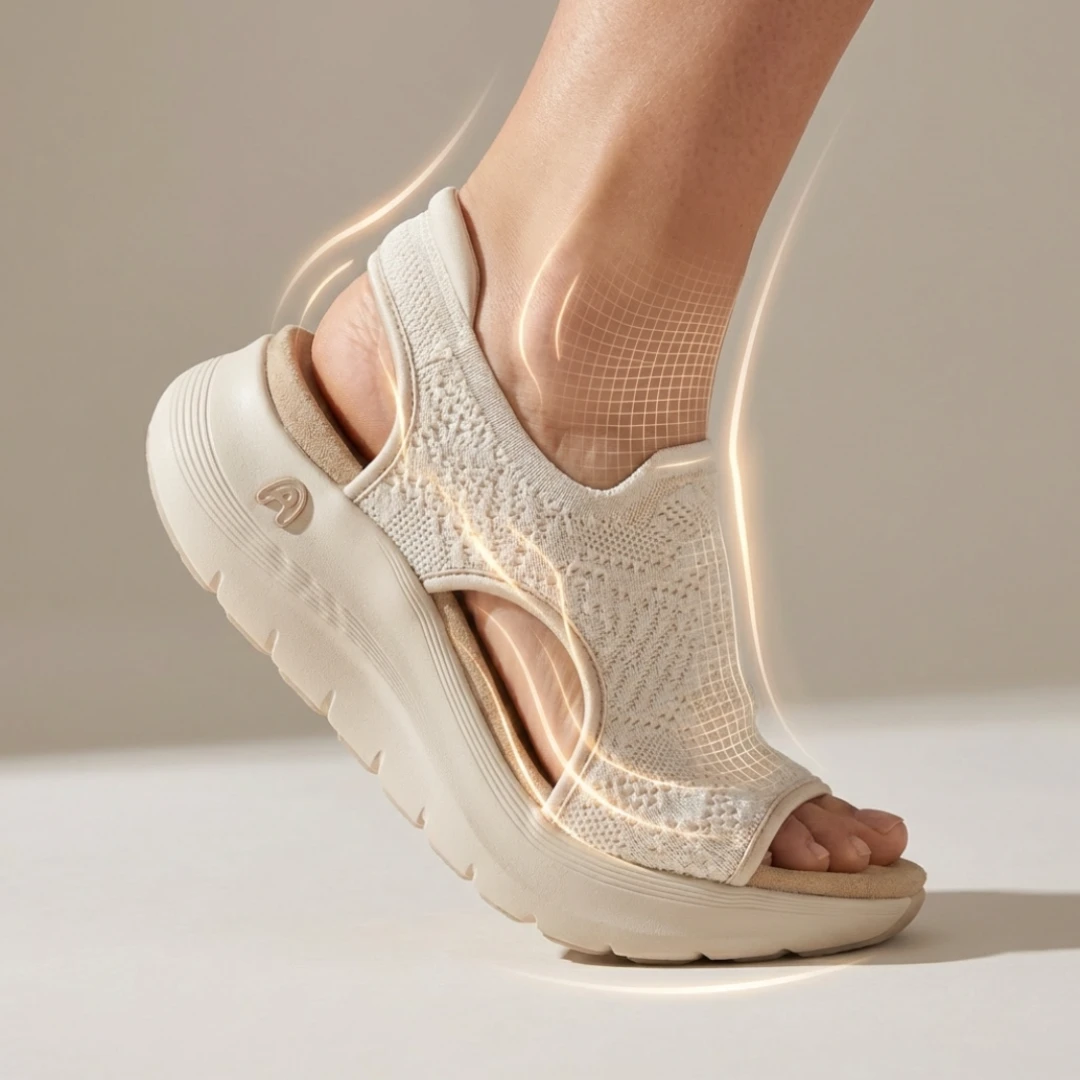 Tomaia a maglia elastica effetto seconda pelle