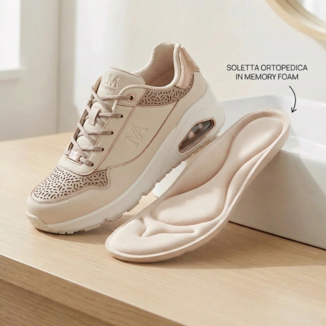 Soletta Memory Foam: il piede si adagia nel comfort